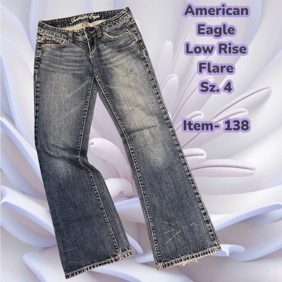 American Eagle Outfitters Denim - American Eagle Low Rise Flare Jeans Sz. 4 Reg